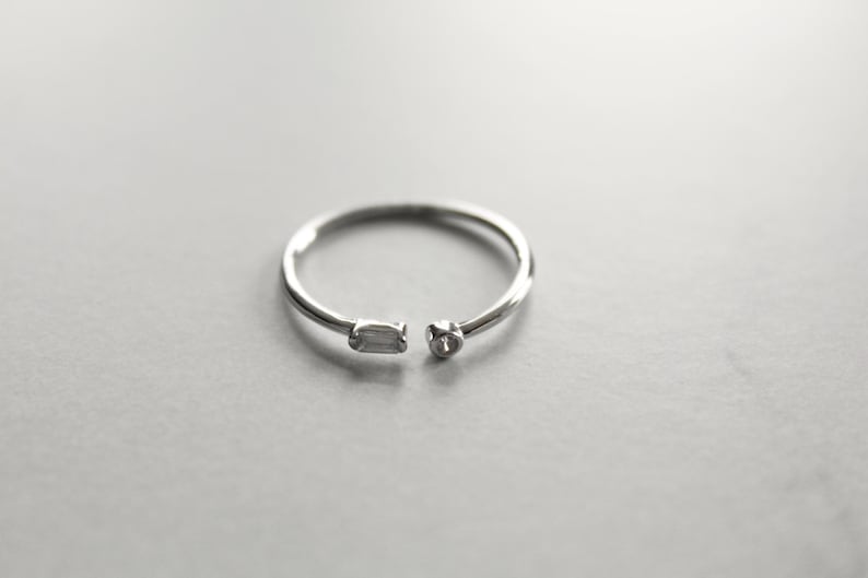 Silver Eclipse Ring image 1