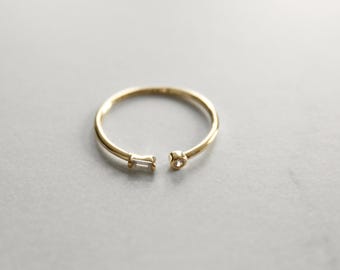 Gold Eclipse Ring