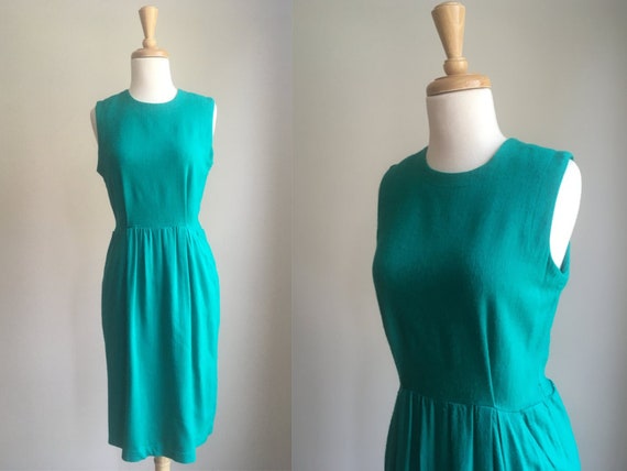 Vintage Sheath Dress -  office dress - 80s secret… - image 1