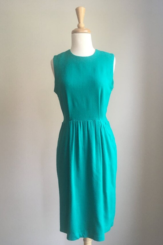 Vintage Sheath Dress -  office dress - 80s secret… - image 2