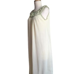 Vintage 1960s Negligee Green Nightie Semi Sheer Shirred - Etsy