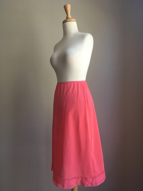 Vintage Pink Half Slip - short slip - Pinehurst L… - image 3