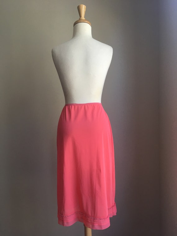 Vintage Pink Half Slip - short slip - Pinehurst L… - image 5