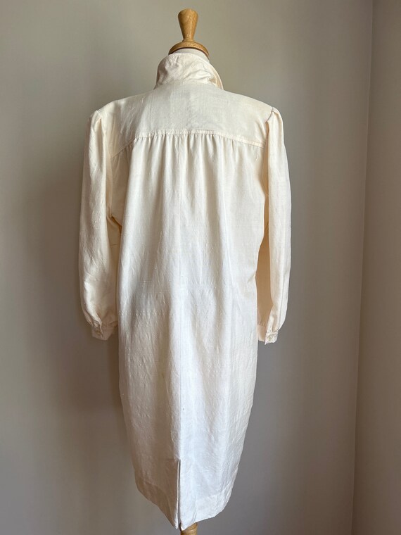 Vintage Lilli Ann 70s Shift Dress - shirtwaist - L - image 7