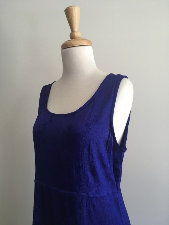 Vintage Purple Midi Dress - jumper dresses - tea … - image 5