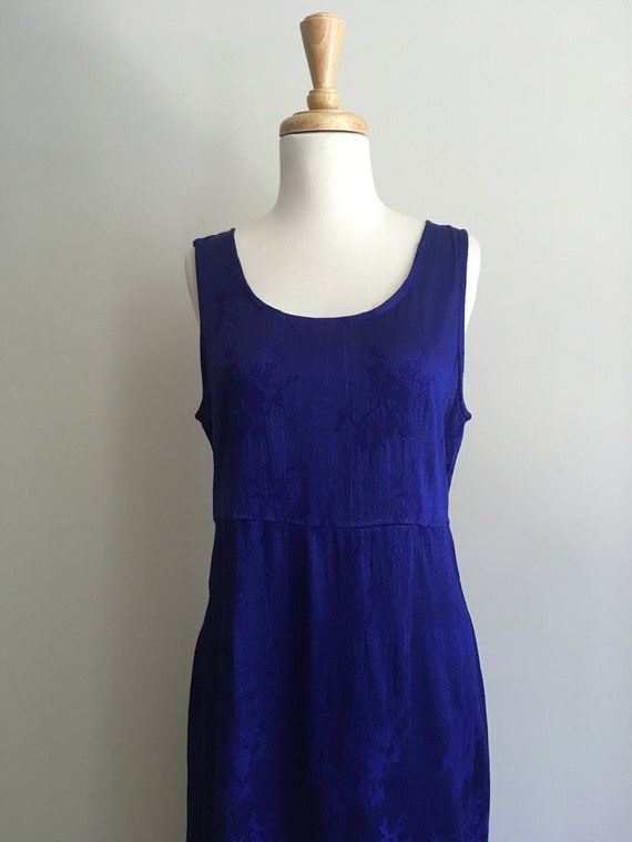 Vintage Purple Midi Dress - jumper dresses - tea … - image 3