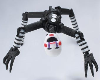 3D Printed Marionette Puppet FNAF Joint Movable Detachable, FNAF Puppet Figure, FNAF Action Figure, Dummy13 T13 Horror Game