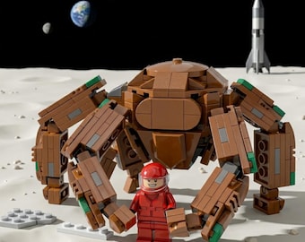 MOC Projected Hail Mary Rocky Building Blocks Model Project Hails Mary Movie, Rocky Figure, Projected Hail Mary Figure, Rocky Alien Figures