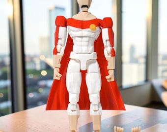 Super 3D Printed Omni Man Invincible Coalition of Planets Nolan Grayson Dummy13 T13 Multi-Jointed Action Figure Toys, Invincible Figures
