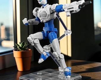 3d Printed Invincible Boy Robot Invincible Dummy13 T13 Multi-Jointed Movable Shapeshift Action Figure Toy, Invincible Figures, Movie Merch
