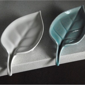 DIGITAL FILES ONLY: 3D - Printable Leaf Soap Dish
