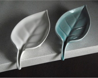 DIGITAL FILES ONLY: 3D - Printable Leaf Soap Dish