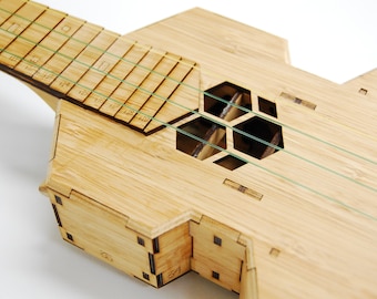 Digital Files only: Laser-Cut Folding Ukulele