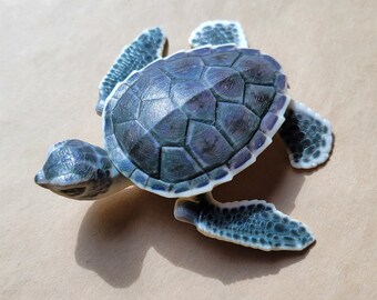 Full-color articulated sea turtle