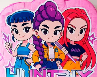 Templates for creating! K-Pop Warrior Piñatas!