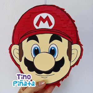 SJABLONEN! Mario Bros en Vrienden Piñata