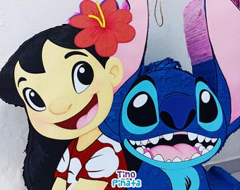 TEMPLATES TO CREATE! Lilo & Stitch Piñata