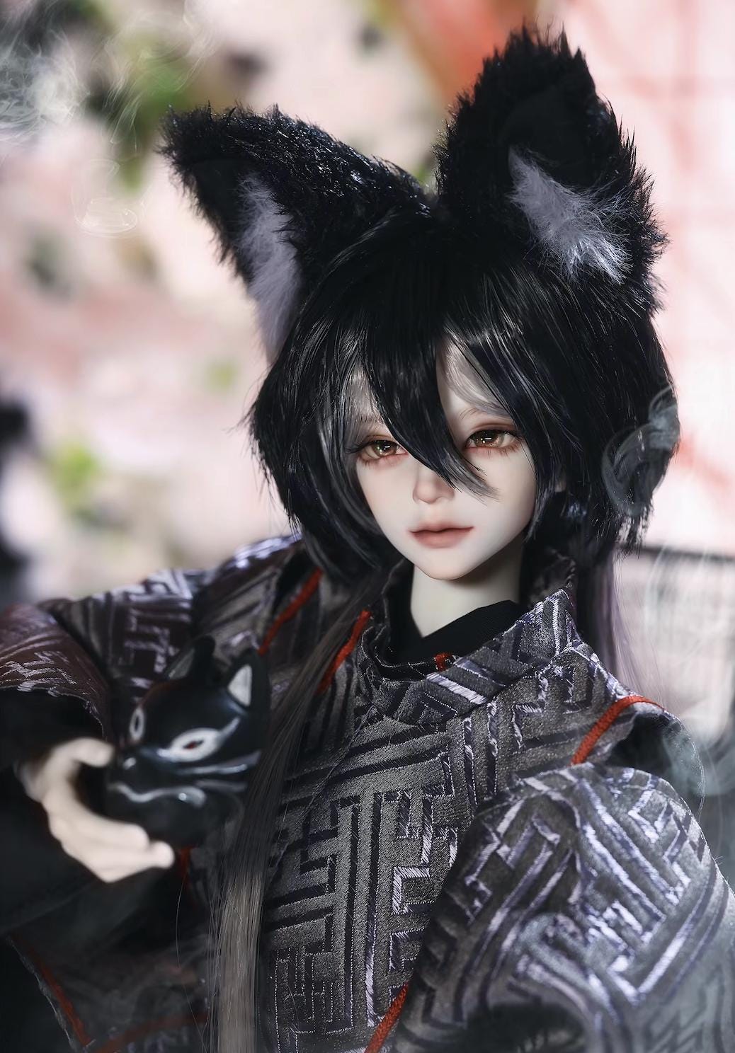 Bjd Doll 1/4 Aoki A Fullset Hallowed Inari Shrine Male Japanese