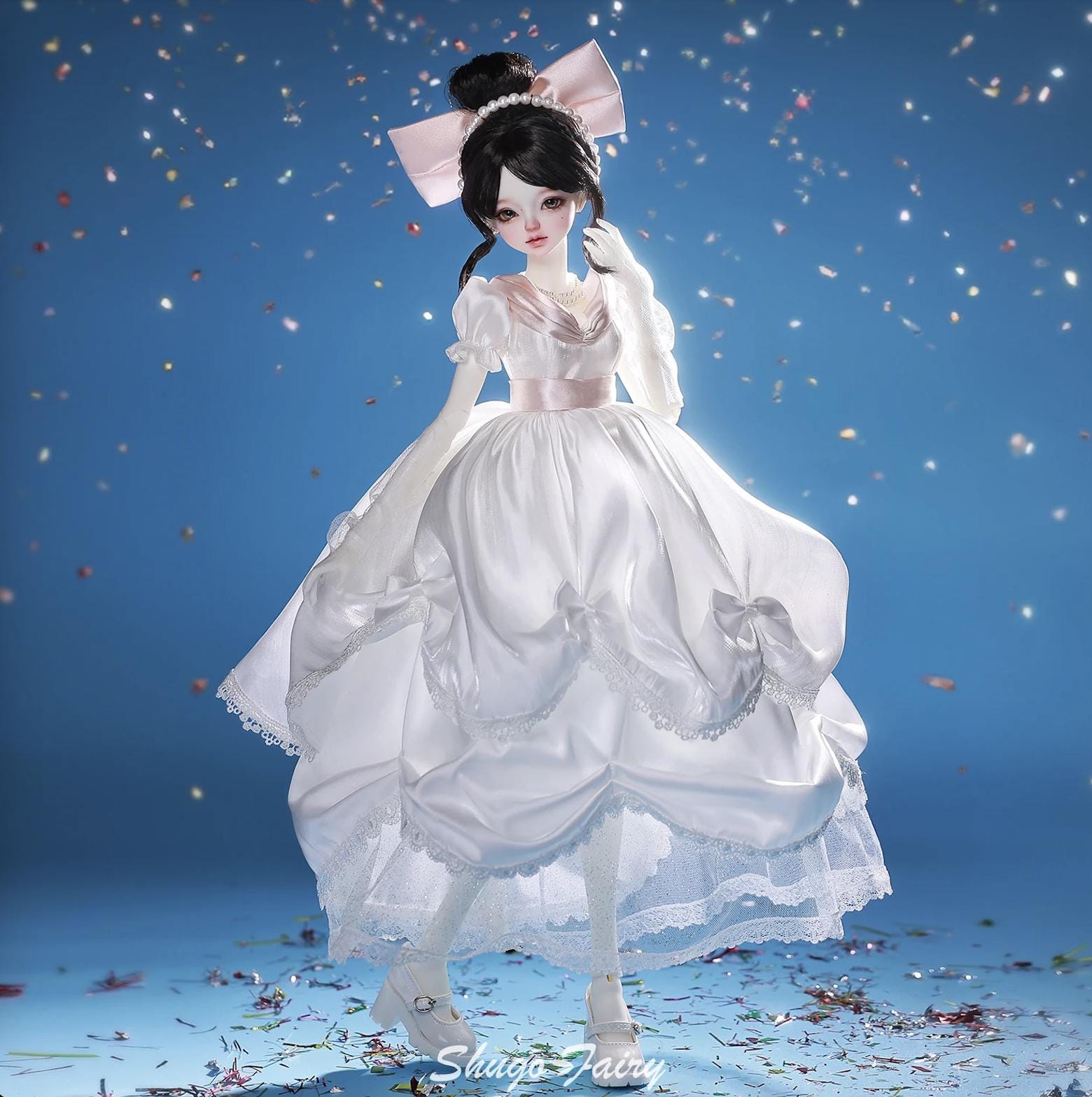 Pageant Body Reference 1/4 Bjd Bariy Body Beauty Pageant Princessull Set Female Fashion Doll ...