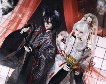 Bjd Doll 1/4 Aoki A Fullset Hallowed Inari Shrine Male Japanese