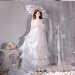 BJD Doll 1/4 Fullset Collectible Art Doll Elegant Vintage Style Perfect Birthday Gift Ball Jointed Doll