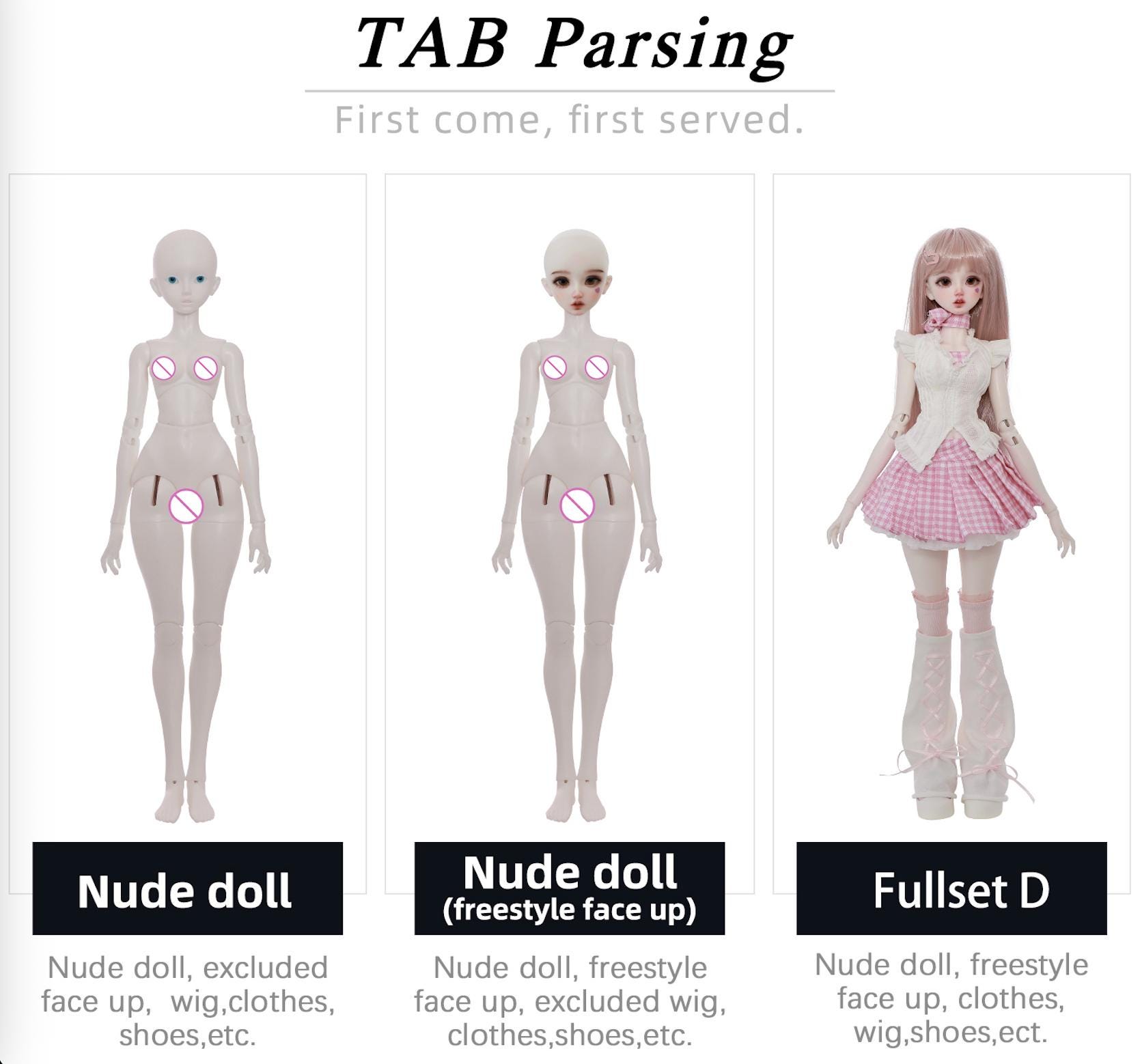 bjd 海外製　オリジナルドール　Anthea 1/4 全体セット Anthea D BJD Doll 1/4 Captivating Joan Body Large Breasts Sweet