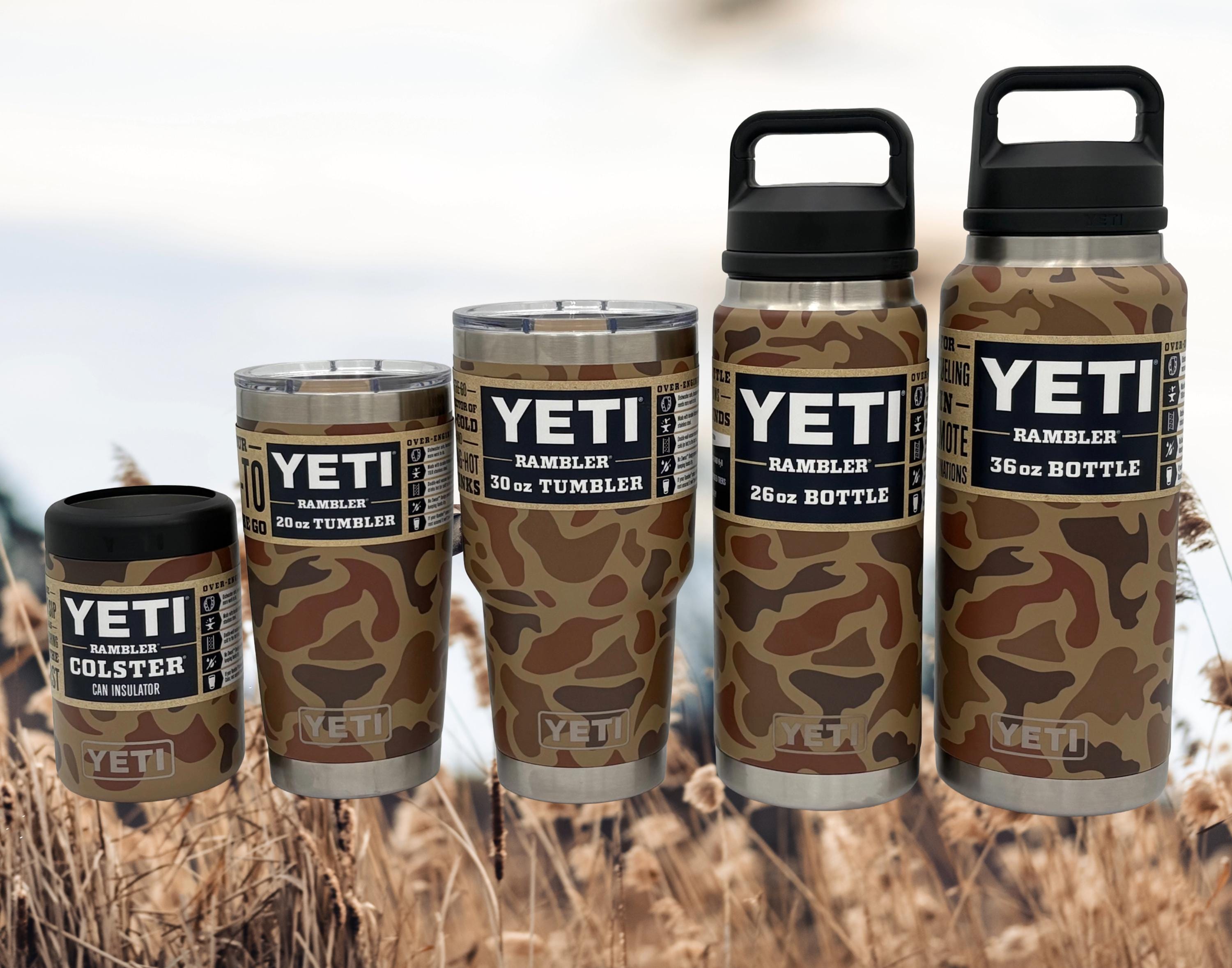 Camo Yeti Rambler Laser Engraved Duck Hunting / Limited Edition