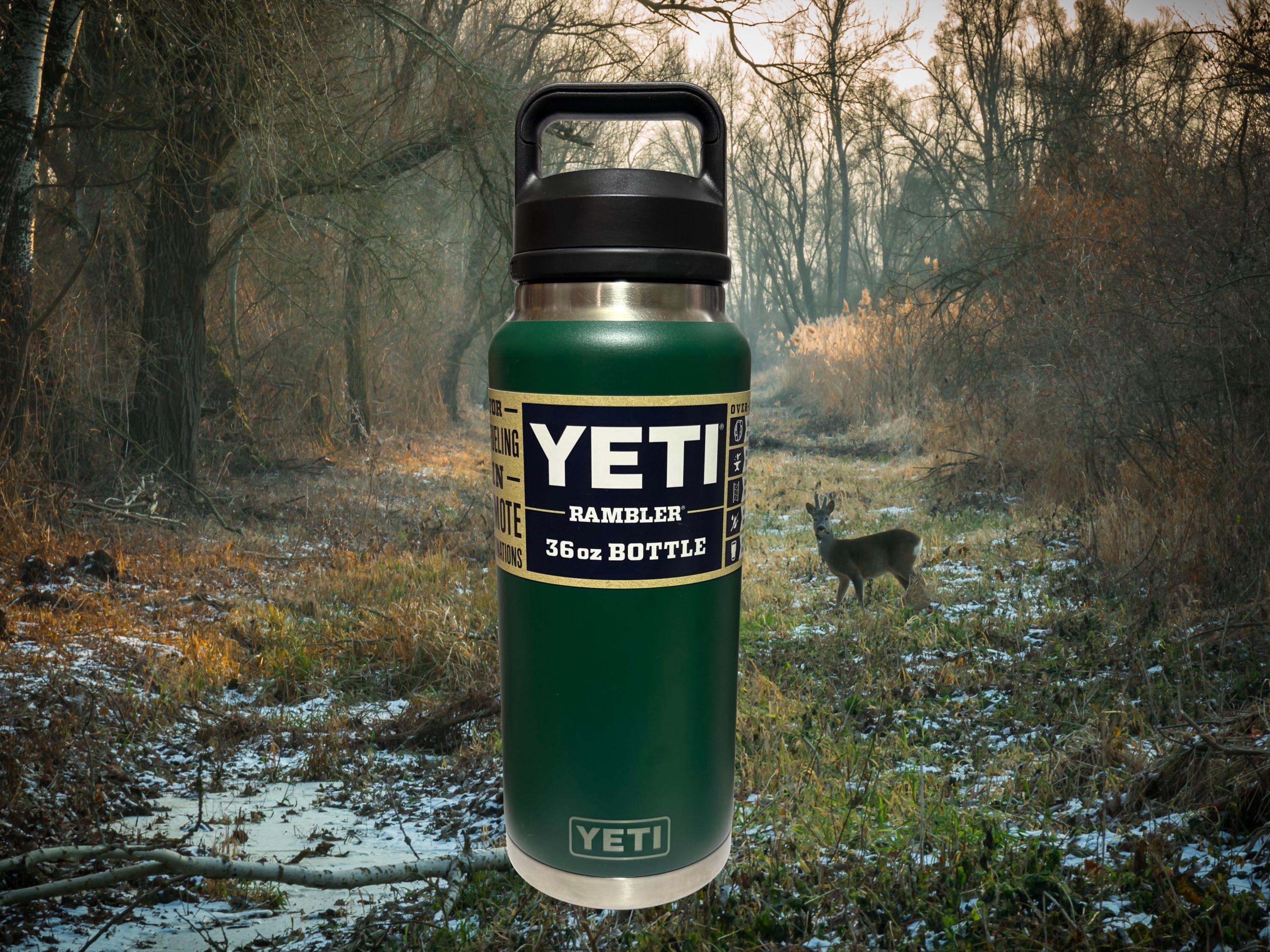 Hunting Camo Yeti Rambler / Laser Engraved Moose Elk Deer Hunting