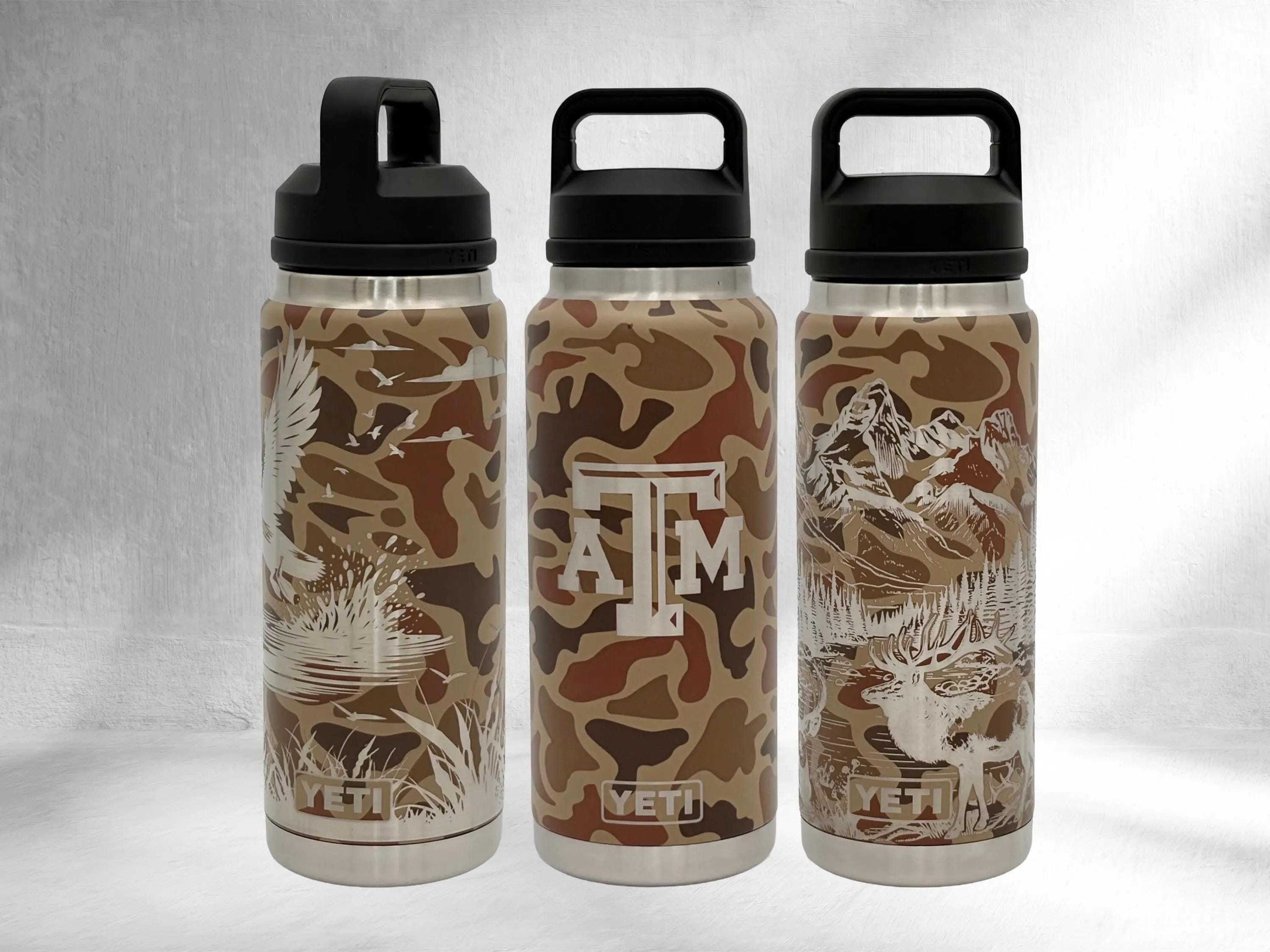 Camo Yeti Rambler Laser Engraved Duck Hunting / Limited Edition