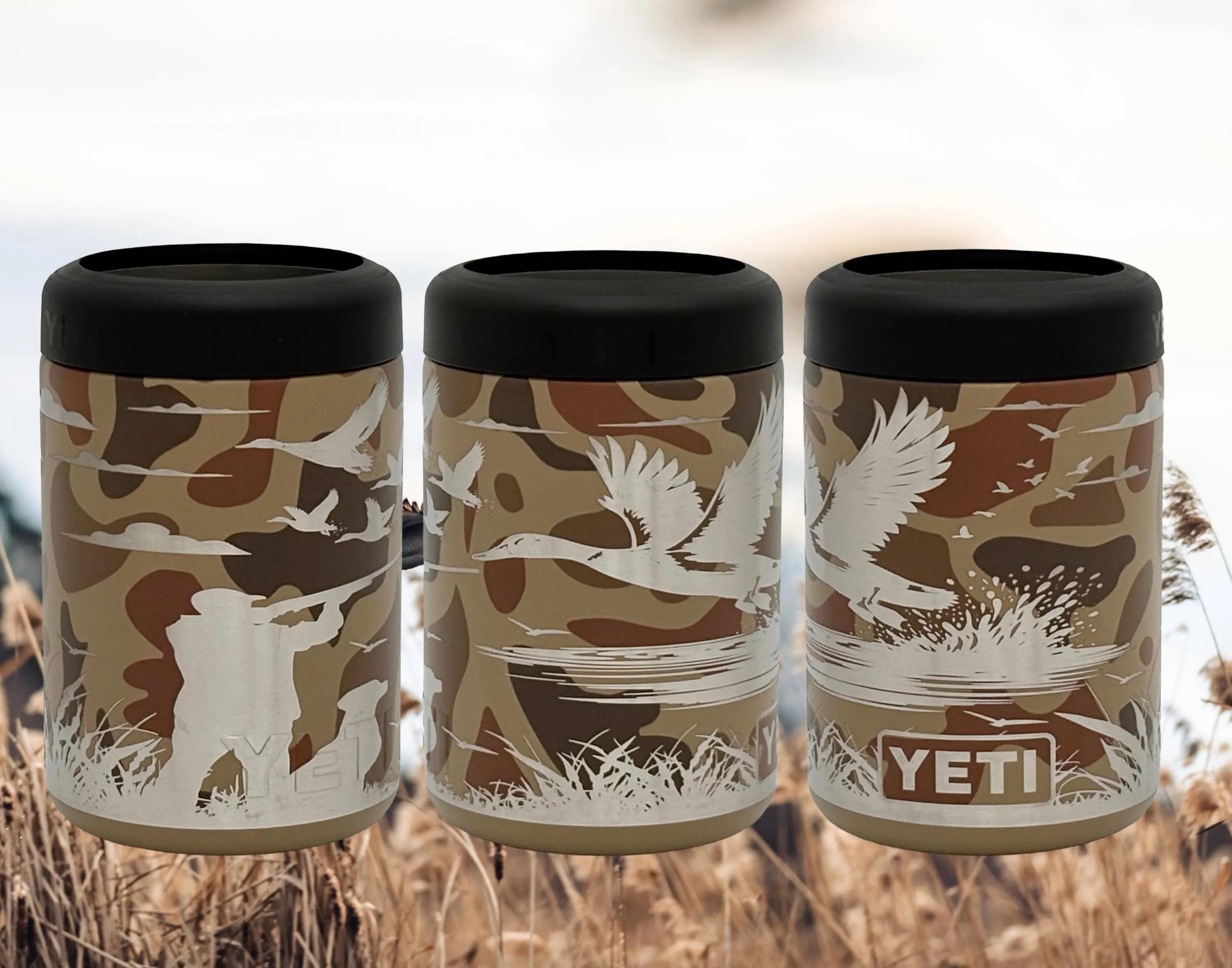 Camo Yeti Rambler Laser Engraved Duck Hunting / Limited Edition