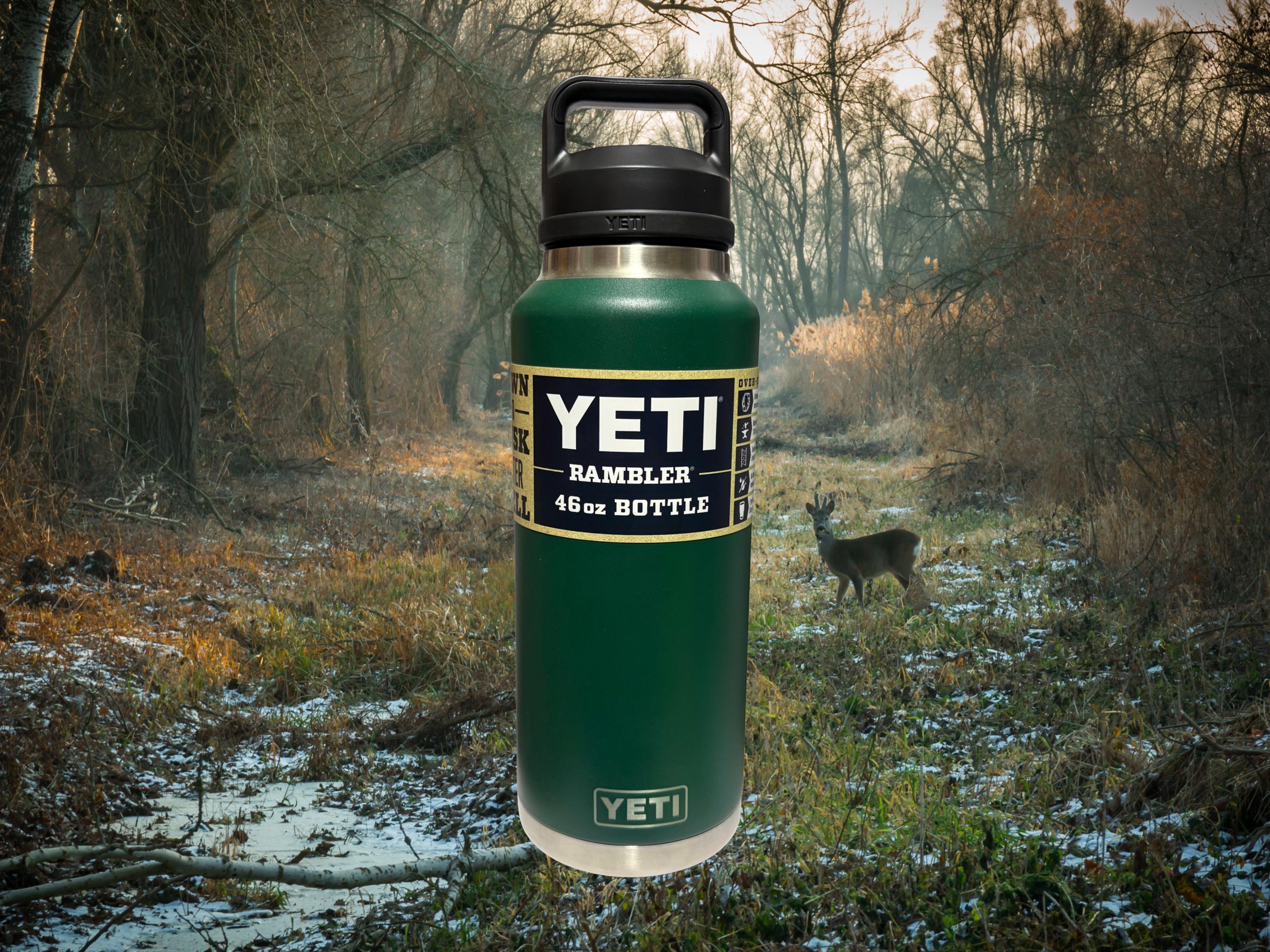 Hunting Camo Yeti Rambler / Laser Engraved Moose Elk Deer Hunting