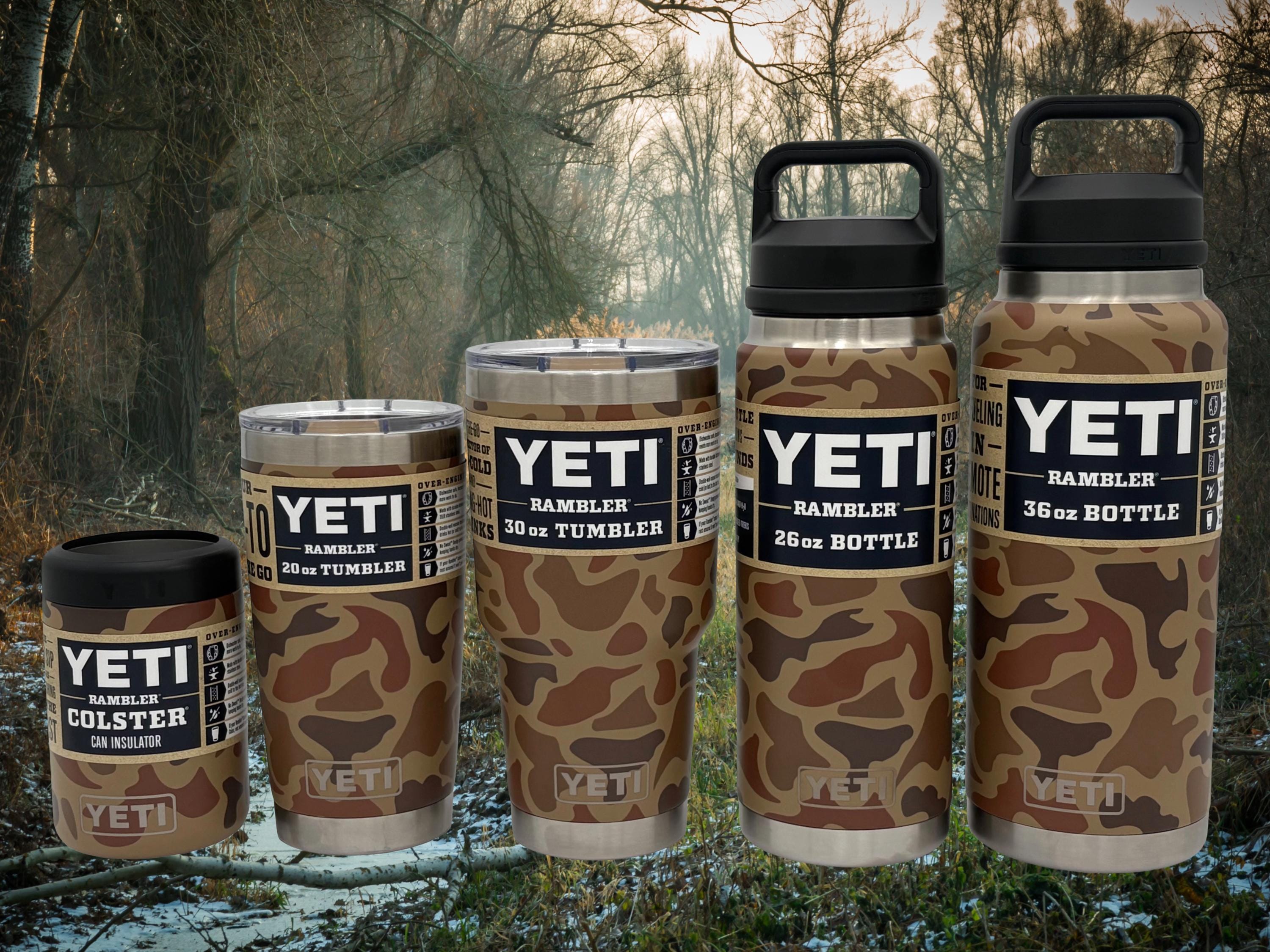Hunting Camo Yeti Rambler / Laser Engraved Moose Elk Deer Hunting