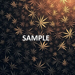 May include: A dark background with a pattern of gold star-shaped designs. The word "SAMPLE" is in white text in the center of the image.