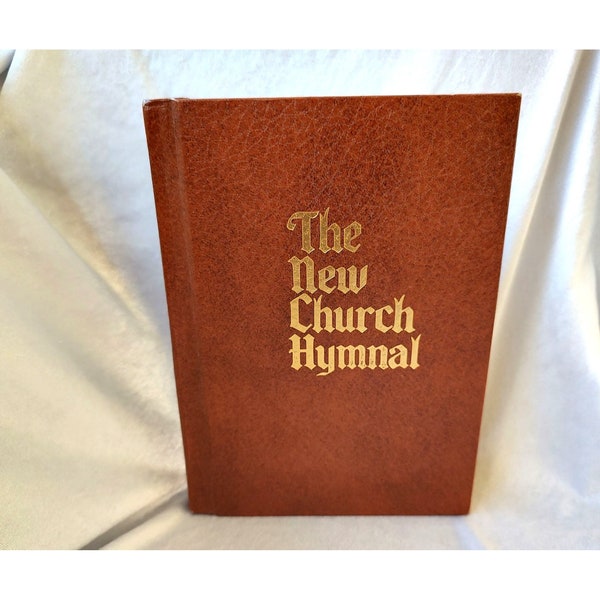 1976 New Church Hymnal Lexicon Music Vintage Book of Hymns