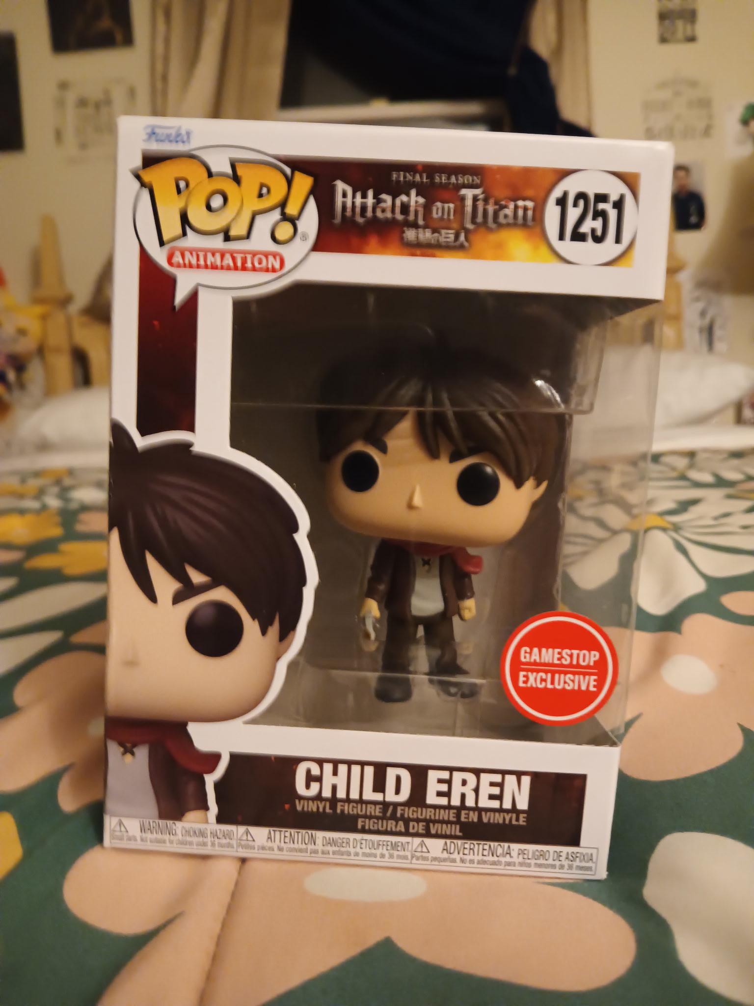 Liste des figurines Pop L'Attaque des Titans (SNK) par année