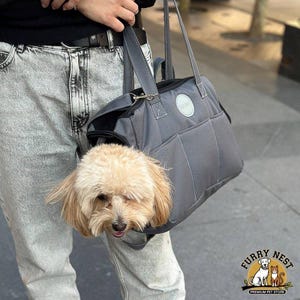 Stylish and Practical Pet Carrier for Cat and Small Dog Travel, Pet Carrier, Cat Travel Bag, Cat and Dog Accessories, Pet tote bag, Pet bag