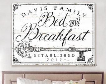 Bed Breakfast Sign | Etsy