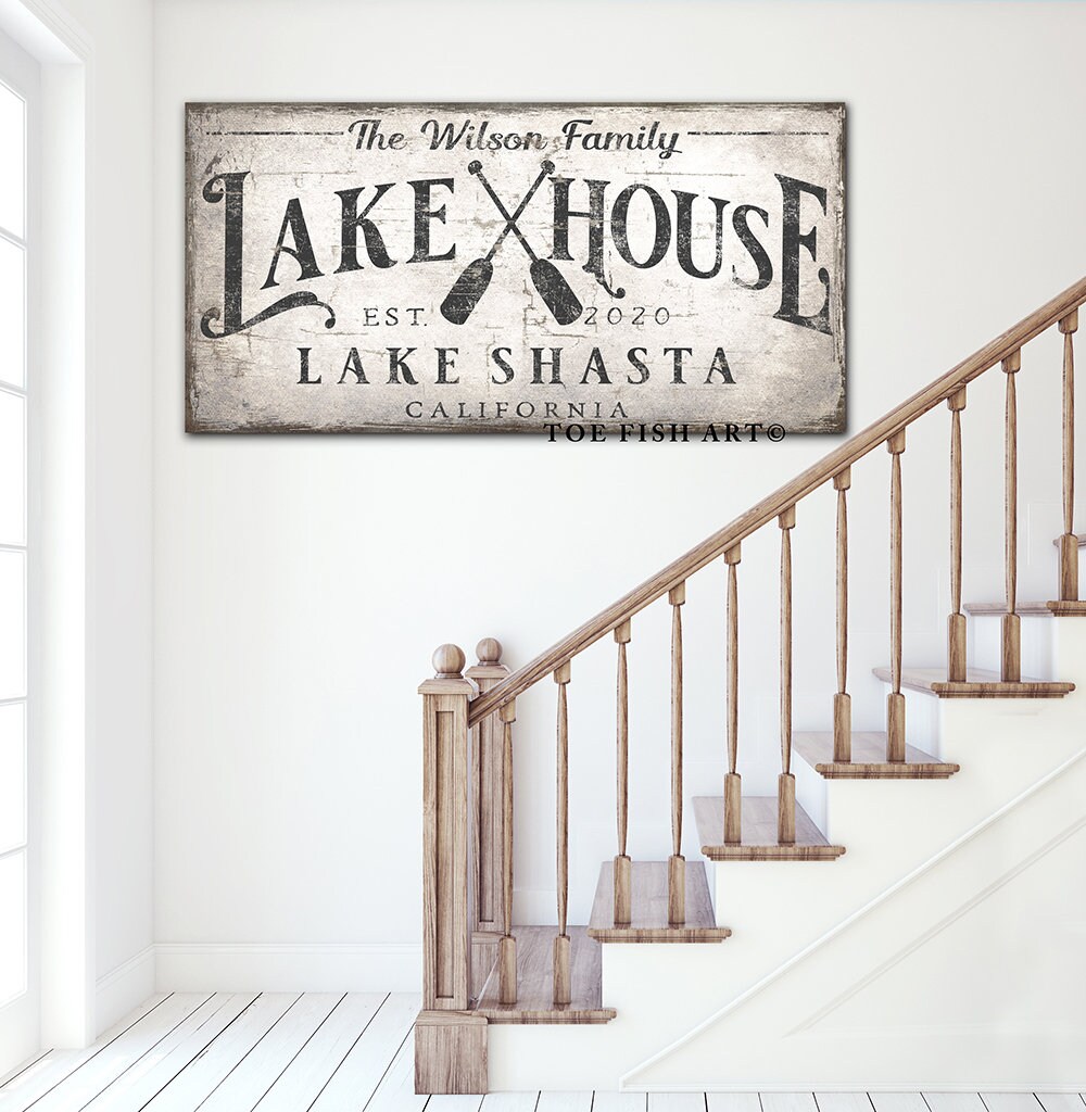 Wall Sign Decor Lake Rules Cabin Lodge Rustic Indoor Outdoor Gift 23.5" NEW 
