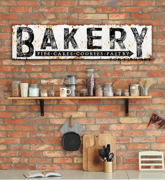Kitchenware on Rustic Woods Extra Large Canvas Wall Art Kitchen
