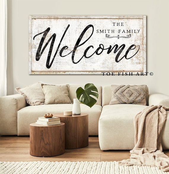 Welcome wall decor deals