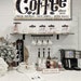 COFFEE BAR SIGN Modern Farmhouse Wall Decor Personalized Family Name ...