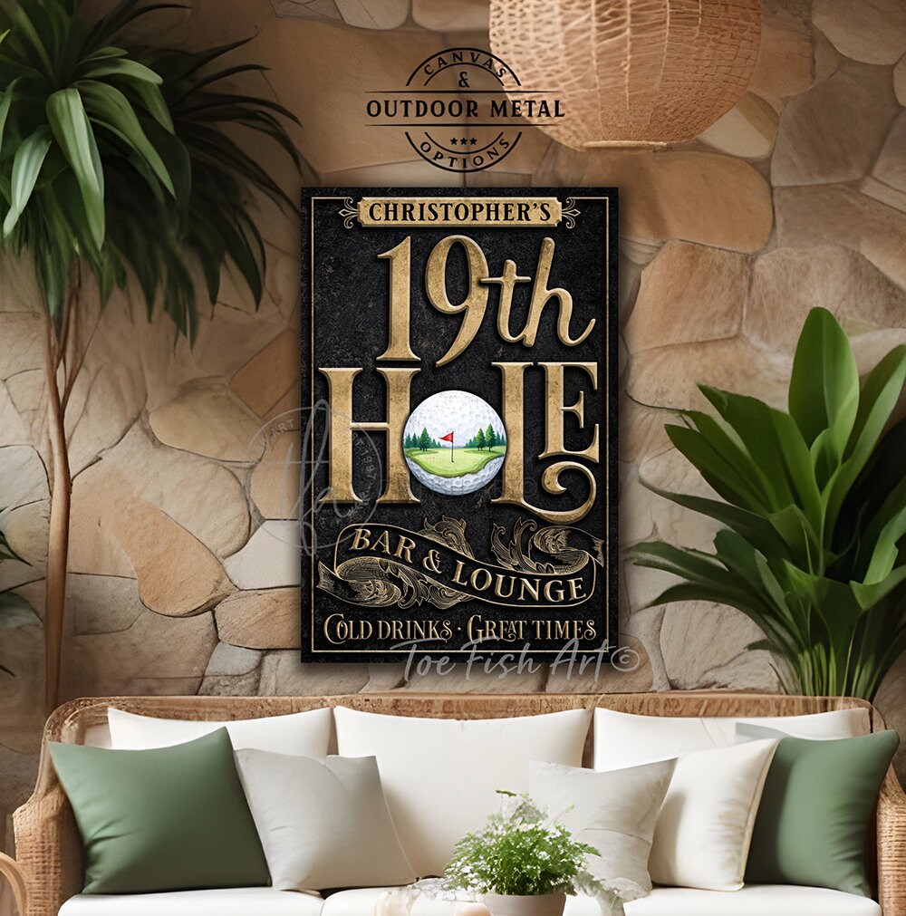 Targa in metallo da golf, non sottovalutare mai un vecchio che gioca a golf, decorazione da parete per bar di casa, ristorante, caffetteria, pub all'aperto 8x12 pollici
