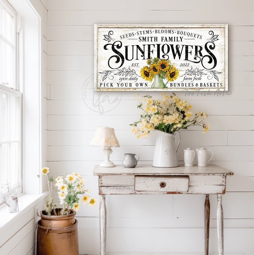thumbnail image 2 of Vintage Sunflower Welcome Sign - 14.2x16.5 Inch Metal Wall Art For Garden & Home Decor 2 of 12