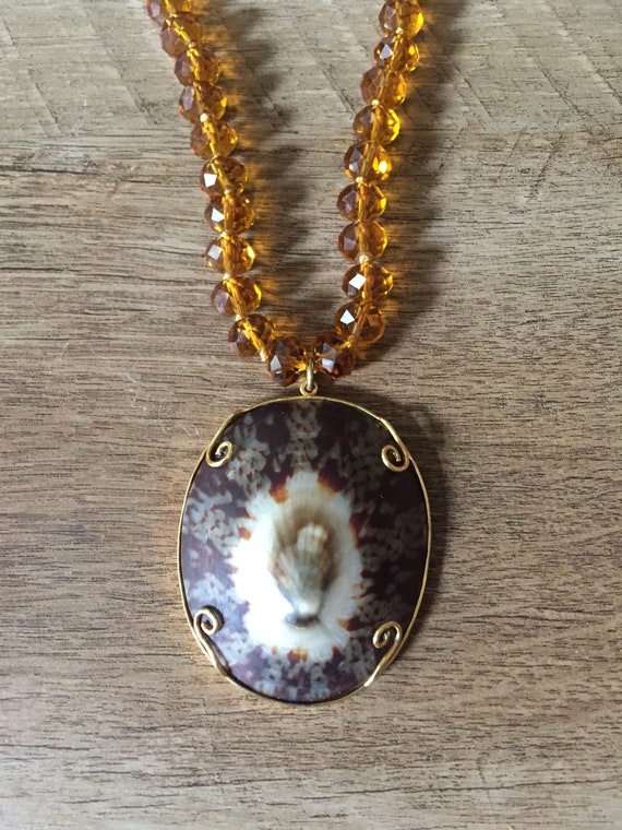 tortoise shell necklace