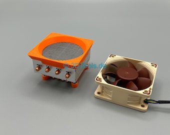 Noctua 60 mm Fan Adapter for GeeekPi Low Profile Plus Cooling System