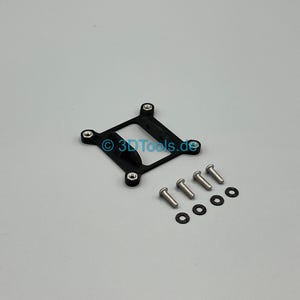 Bitaxe ASIC CPU Socket Adapter Argon THRML 60 mm Radiator Cooler Overclocking Schwarz