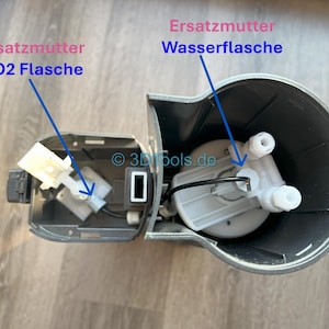 Sodastream Reparaturset 2 x Ersatzmutter + CO2 Dichtung Soda Stream Reparatur