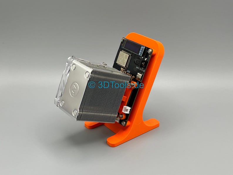 Bitaxe ASIC CPU Socket Adapter Argon THRML 60 mm Radiator Cooler Overclocking image 3