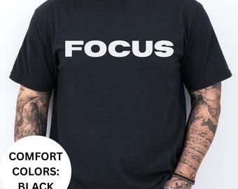 FOCUS Motivierende Komfortfarben T-Shirt: Unisex Mindset Tee