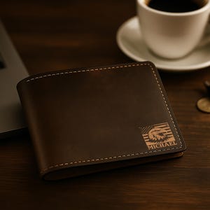 Personalisierte American Eagle Brieftasche, USA Flagge gravierte Kunstleder Brieftasche für Männer, personalisierte Name Brieftasche, Vatertagsgeschenk